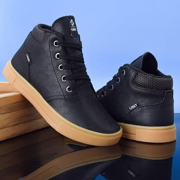 Tênis Botinha Infantil Cano Alto Confortável: