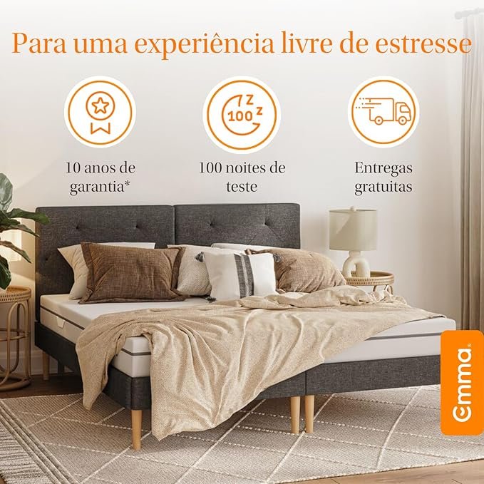 Colchão Casal Emma Duo Comfort